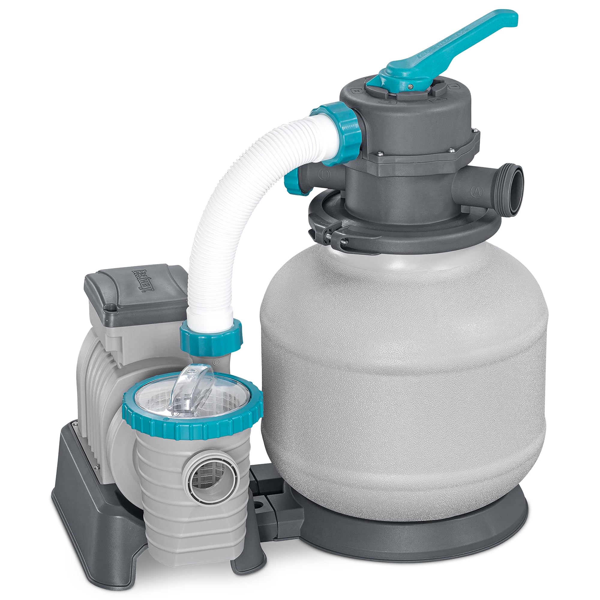 Bestway sand filter pump, side view
