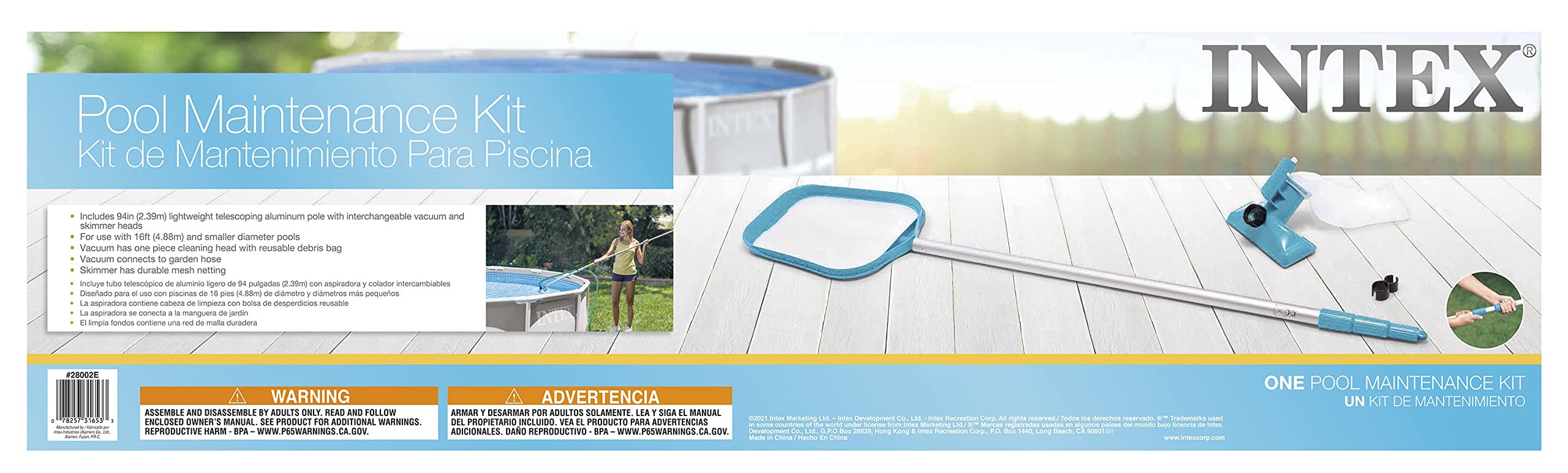 Intex Pool Maintenance Kit retail box
